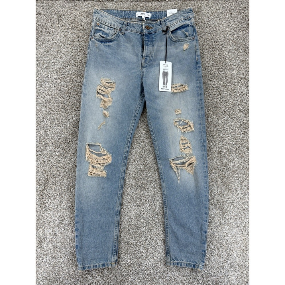 Mango Blue Boyfriend Jeans